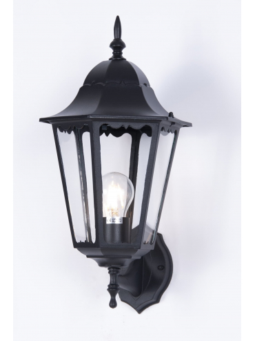 Kinkiet K-5006A UP CZARNY LOZANA