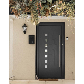 Kinkiet K-5006A UP CZARNY LOZANA