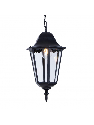 Lampa ogrodowa wisząca K-5006H CZARNY LOZANA