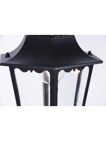 Lampa ogrodowa wisząca K-5006H CZARNY LOZANA