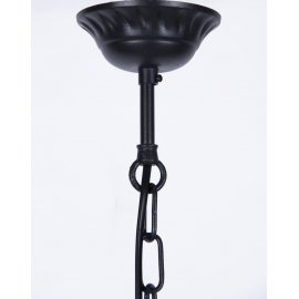 Lampa ogrodowa wisząca K-5006H CZARNY LOZANA