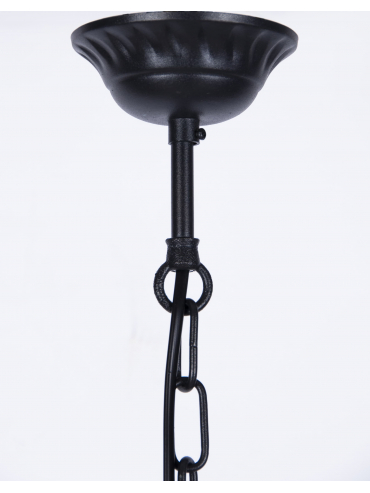 Lampa ogrodowa wisząca K-5006H CZARNY LOZANA