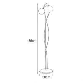 Lampa podłogowa K-5119 RUBI