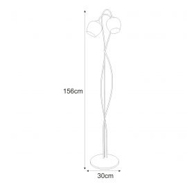 Lampa podłogowa K-5198 SARA