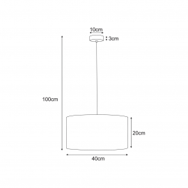 Lampa wisząca K-5201 NICEA