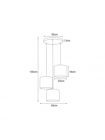 Lampa wisząca K-5202 NICEA