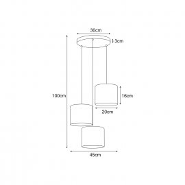Lampa wisząca K-5222 ZIMBO