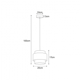 Lampa wisząca K-5230 GATO