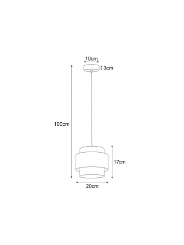 Lampa wisząca K-5230 GATO