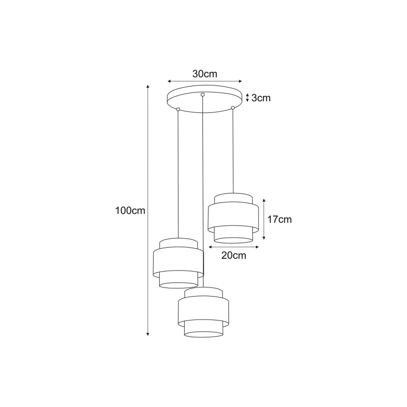 Lampa wisząca K-5172 ETELA