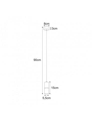 Lampa wisząca K-5240 INES