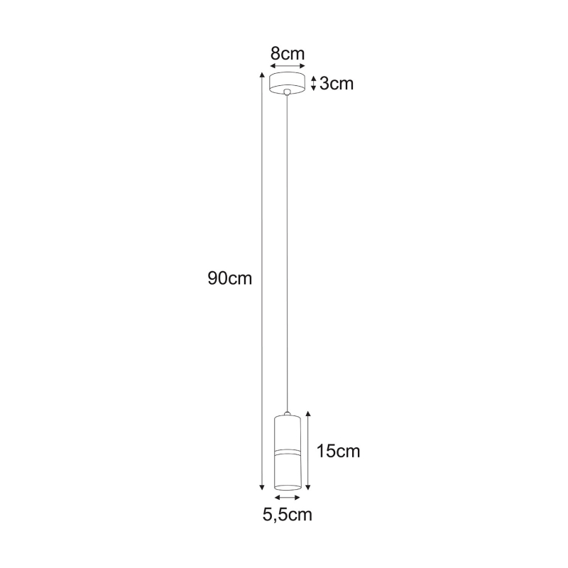 Lampa wisząca K-5245 VESTA
