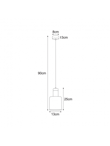 Lampa wisząca K-5255 ALTO