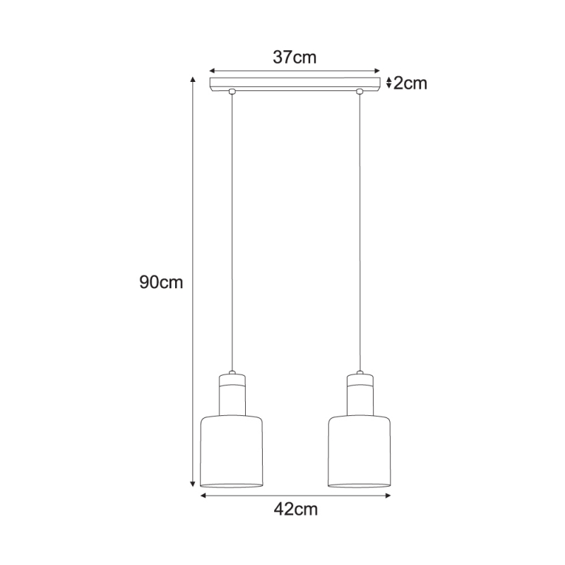 Lampa wisząca K-5256 ALTO
