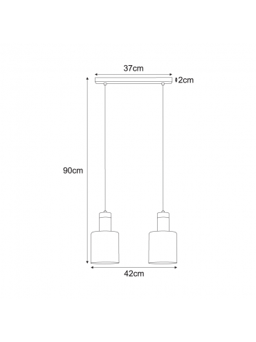 Lampa wisząca K-5256 ALTO