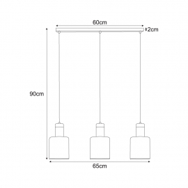 Lampa wisząca K-5258 ALTO