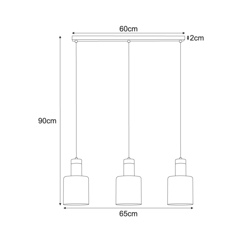 Lampa wisząca K-5258 ALTO