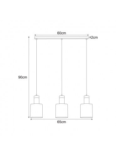 Lampa wisząca K-5258 ALTO