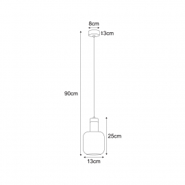Lampa wisząca K-5265 DOKA