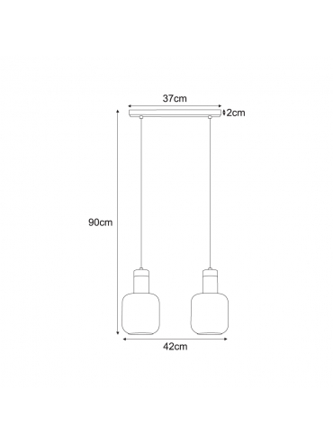 Lampa wisząca K-5266 DOKA