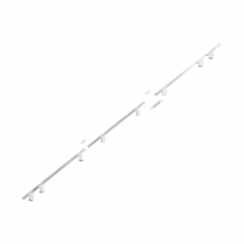 Zestaw 3 szynoprzewody jednoobwodowe white 3043