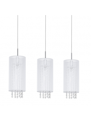 Lampa wisząca Lana WH MDM1787/3 W