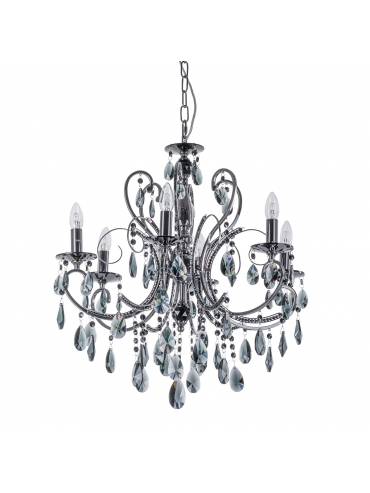 Żyrandol Barocco Black MD72709-6B