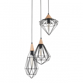 Lampa wisząca Maelle MDM-2591/3 BK