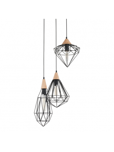 Lampa wisząca Maelle MDM-2591/3 BK