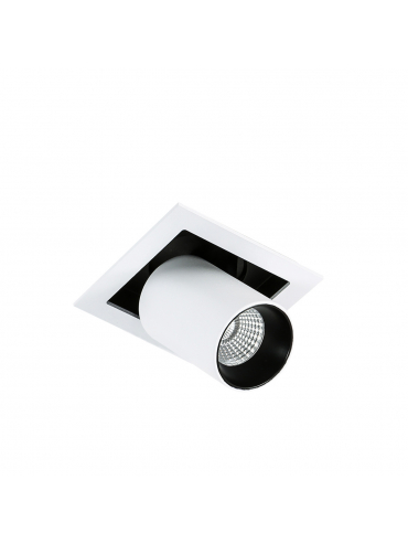 Spot wpuszczany Mercanta Single 4000K GL7117-1/12W 4000K WH+BL