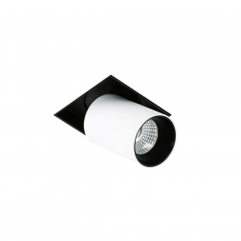Spot wpuszczany Novum Trimless Single 3000K GL7119-1/12W 3000K WH+BL