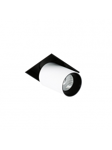 Spot wpuszczany Novum Trimless Single 3000K GL7119-1/12W 3000K WH+BL