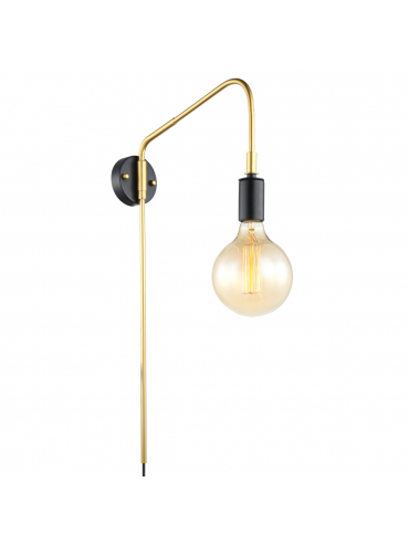 Kinkiet Malene MBM3386/1 BK+GD