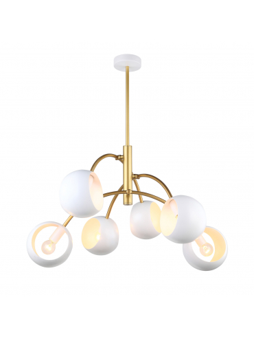 Lampa wisząca Melvo MDM-3691/6 GD+W