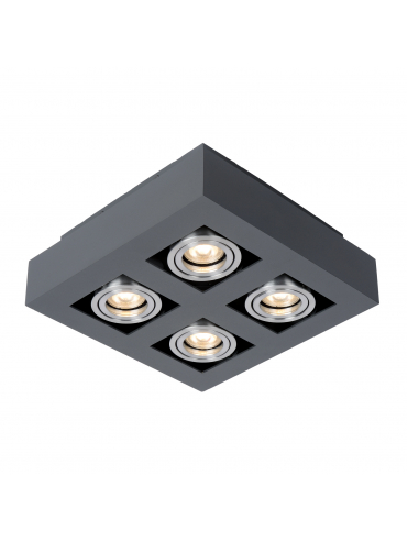 Spot natynkowy Casemiro IT8002S4-BK/AL