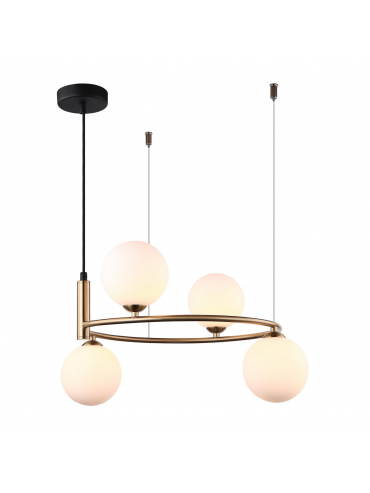 Lampa wisząca Amily MDM-3974/4 BRO