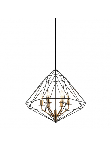 Lampa wisząca Maresmo PEN-6369-6-BKBR