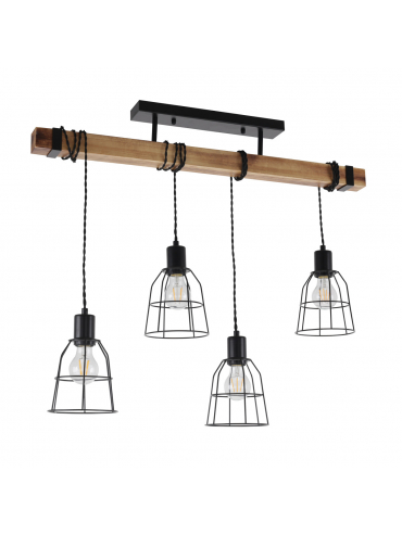 Lampa wisząca Ponte PND-4290-4-L