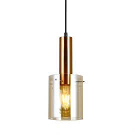 Lampa wisząca Sardo PND-5581-1-BRO+AMB