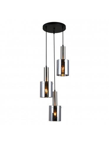Lampa wisząca Sardo PND-5581-3A-SC+SG