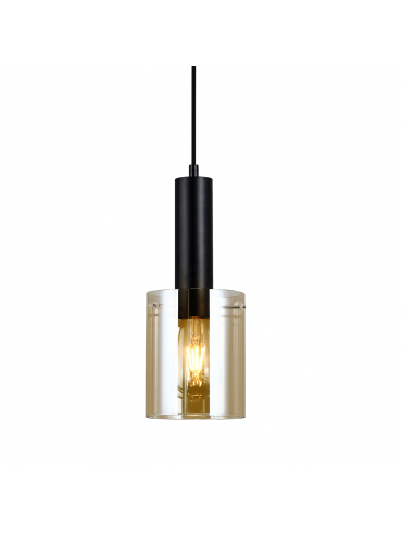 Lampa wisząca Sardo PND-5581-1-BK+AMB