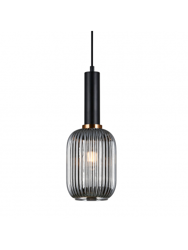 Lampa wisząca Antiola PND-5588-1M-BK+SG