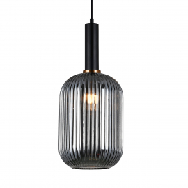 Lampa wisząca Antiola PND-5588-1L-BK+SG