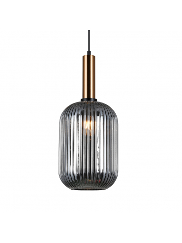 Lampa wisząca Antiola PND-5588-1L-BRO+SG
