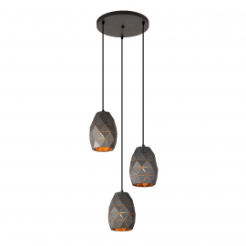 Lampa wisząca Harley MDM-3480/3A GR+GD
