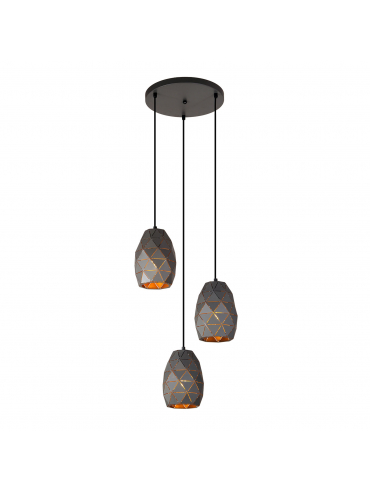 Lampa wisząca Harley MDM-3480/3A GR+GD