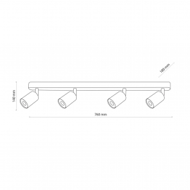 Lampa sufitowa TOP WOOD 3293