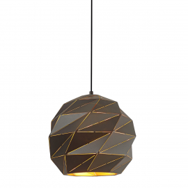 Lampa wisząca Palermo PND-2424-1L-GR+GD