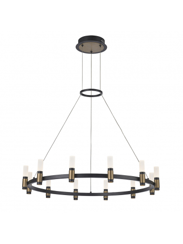 Lampa wisząca Alamo PND-280110130-12A-MBL