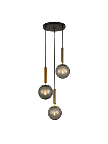 Lampa wisząca Ravena PND-2324-3A BRO+SG